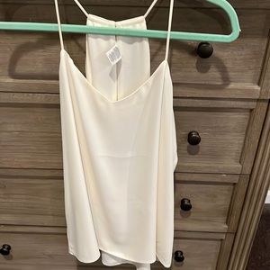 Lined racer back tank